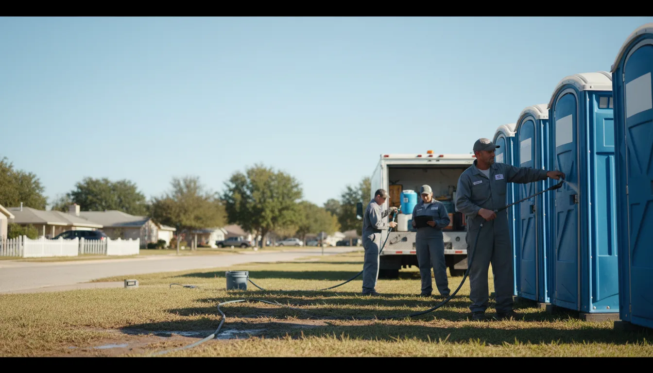Long-Term Portable Toilet Rental in Trego, WI near me